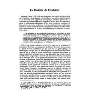 خرید و دانلود نسخه کامل کتاب La doctrine de l’évolution – Compte rendu de Louis-Eugène Otis, La doctrine de l’évolution