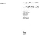 خرید و دانلود نسخه کامل کتاب La filosofía en la historia: Ensayos de historiografía de la filosofía