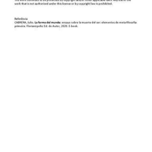 خرید و دانلود نسخه کامل کتاب La Forma del Mundo (English translation) – Julio Cabrera