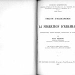 خرید و دانلود نسخه کامل کتاب La Migration d’Abraham