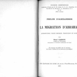 خرید و دانلود نسخه کامل کتاب La Migration d’Abraham