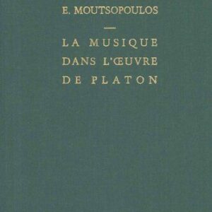 خرید و دانلود نسخه کامل کتاب La Musique dans l’œuvre de Platon