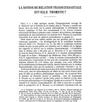 خرید و دانلود نسخه کامل کتاب La notion de relation transcendantale est-elle thomiste ?