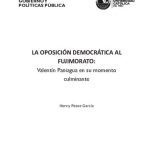 خرید و دانلود نسخه کامل کتاب La oposición democrática al fujimorato: Valentín Paniagua en su momento culminante