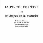 خرید و دانلود نسخه کامل کتاب La Percée de l’être ou les étapes de la maturité