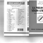 خرید و دانلود نسخه کامل کتاب La Philosophie Négro-Africaine