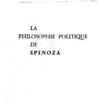 خرید و دانلود نسخه کامل کتاب La philosophie politique de Spinoza