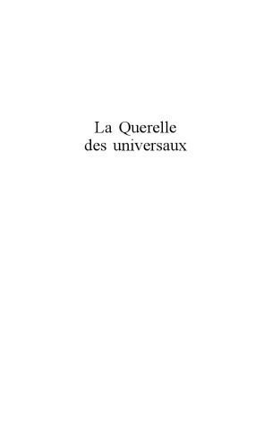 خرید و دانلود نسخه کامل کتاب La querelle des universaux : De Platon à la fin du Moyen Âge_68fd7ae46b818.jpeg خرید و دانلود نسخه کامل کتاب La querelle des universaux : De Platon à la fin du Moyen Âge