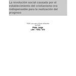 خرید و دانلود نسخه کامل کتاب La revolución social causada por el establecimiento del cristianismo era indispensable para la realización del progreso