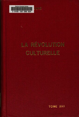 خرید و دانلود نسخه کامل کتاب La révolution culturelle_68e77ebc8a875.jpeg خرید و دانلود نسخه کامل کتاب La révolution culturelle
