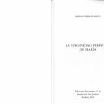خرید و دانلود نسخه کامل کتاب La virginidad perpetua de María