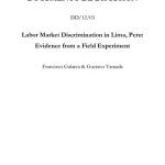 خرید و دانلود نسخه کامل کتاب Labor Market Discrimination in Lima, Peru: Evidence from a Field Experiment