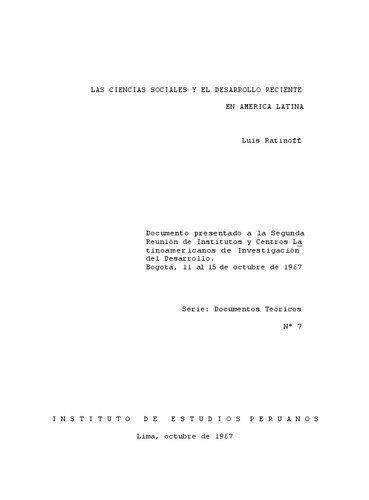 خرید و دانلود نسخه کامل کتاب Las ciencias sociales y el desarrollo reciente en América Latina_68f83f316d3b0.jpeg خرید و دانلود نسخه کامل کتاب Las ciencias sociales y el desarrollo reciente en América Latina