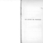 خرید و دانلود نسخه کامل کتاب Le Livre de prières