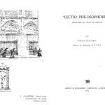 خرید و دانلود نسخه کامل کتاب “Lectio philosophorum”: Recherches sur l’Ecole de Chartres