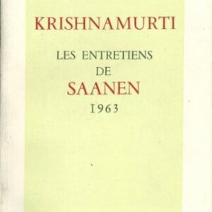 خرید و دانلود نسخه کامل کتاب Les entretiens de Saanen, 1963