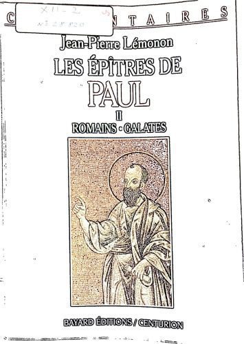 خرید و دانلود نسخه کامل کتاب Les épîtres de Paul. Volume 2, Romains, Galates_68e1fce576581.jpeg خرید و دانلود نسخه کامل کتاب Les épîtres de Paul. Volume 2, Romains, Galates
