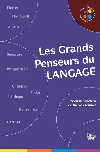 خرید و دانلود نسخه کامل کتاب Les grands penseurs du langage_68fc649fcda44.jpeg خرید و دانلود نسخه کامل کتاب Les grands penseurs du langage