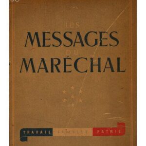خرید و دانلود نسخه کامل کتاب Les messages du Maréchal