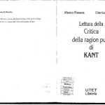 خرید و دانلود نسخه کامل کتاب Lettura della Critica della ragion pura di Kant