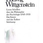 خرید و دانلود نسخه کامل کتاب Letzte Schriften über die Philosophie der Psychologie (1949-1951) : Das Innere und das Äußere