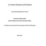 خرید و دانلود نسخه کامل کتاب Lev Gumilev, Ethnogenesis and Eurasianism