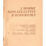 خرید و دانلود نسخه کامل کتاب L’homme dans les luttes d’aujourd’hui – Trois conférences AFC