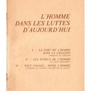 خرید و دانلود نسخه کامل کتاب L’homme dans les luttes d’aujourd’hui – Trois conférences AFC