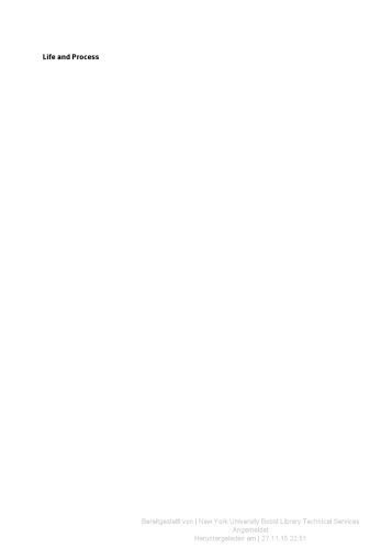 خرید و دانلود نسخه کامل کتاب Life and Process. Towards a New Biophilosophy_68ff0291ebd6b.jpeg خرید و دانلود نسخه کامل کتاب Life and Process. Towards a New Biophilosophy