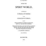 خرید و دانلود نسخه کامل کتاب Light from the Spirit World
