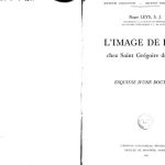خرید و دانلود نسخه کامل کتاب L’image de Dieu chez Saint Grégoire de Nysse