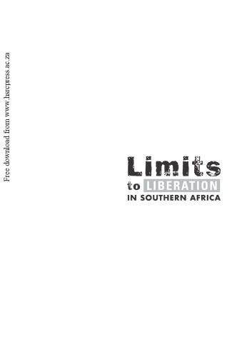 خرید و دانلود نسخه کامل کتاب Limits to Liberation in Southern Africa: The Unfinished Business of Democratic Consolidation_68ea6337537a6.jpeg خرید و دانلود نسخه کامل کتاب Limits to Liberation in Southern Africa: The Unfinished Business of Democratic Consolidation