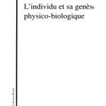 خرید و دانلود نسخه کامل کتاب L’individu et sa genèse physico-biologique