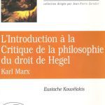 خرید و دانلود نسخه کامل کتاب L’Introduction a la Critique de la philosophie du droit de Hegel, Karl Marx