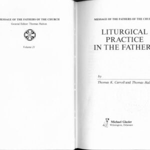 خرید و دانلود نسخه کامل کتاب Liturgical Practice in the Fathers