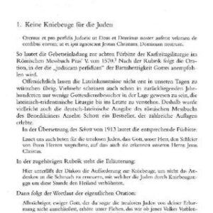 خرید و دانلود نسخه کامل کتاب Liturgischer Antisemitismus? Die Karfreitagsfürbitte für die Juden und die Römische Kurie (1928-1975)