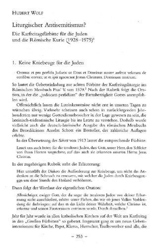 خرید و دانلود نسخه کامل کتاب Liturgischer Antisemitismus? Die Karfreitagsfürbitte für die Juden und die Römische Kurie (1928-1975)_68f819260b0ba.jpeg خرید و دانلود نسخه کامل کتاب Liturgischer Antisemitismus? Die Karfreitagsfürbitte für die Juden und die Römische Kurie (1928-1975)