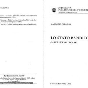 خرید و دانلود نسخه کامل کتاب Lo stato banditore