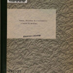 خرید و دانلود نسخه کامل کتاب L’œuvre (L’oeuvre) du maréchal