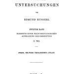 خرید و دانلود نسخه کامل کتاب Logische Untersuchungen: Band 2, Elemente einer phänomenologischen Aufklärung der Erkenntnis, Teil 2. 2., teilw. umgearb. Aufl