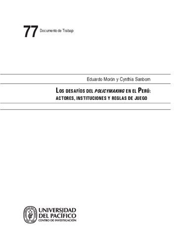 خرید و دانلود نسخه کامل کتاب Los desafíos del policymaking en el Perú. Actores, instituciones y reglas de juego_68e9868d60e9a.jpeg خرید و دانلود نسخه کامل کتاب Los desafíos del policymaking en el Perú. Actores, instituciones y reglas de juego