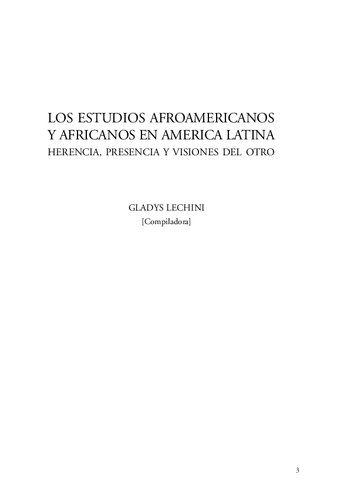 خرید و دانلود نسخه کامل کتاب Los estudios afroamericanos y africanos en América Latina: Herencia, presencia y visiones del otro_68e5b5d59e1f1.jpeg خرید و دانلود نسخه کامل کتاب Los estudios afroamericanos y africanos en América Latina: Herencia, presencia y visiones del otro