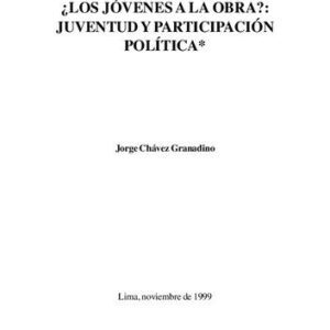 خرید و دانلود نسخه کامل کتاب ¿Los jóvenes a la obra? Juventud y participación política