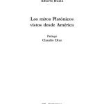 خرید و دانلود نسخه کامل کتاب Los Mitos Platonicos vistos desde America