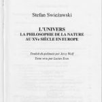خرید و دانلود نسخه کامل کتاب L’unives. La philosophie de la nature au XVe siecle en Europe