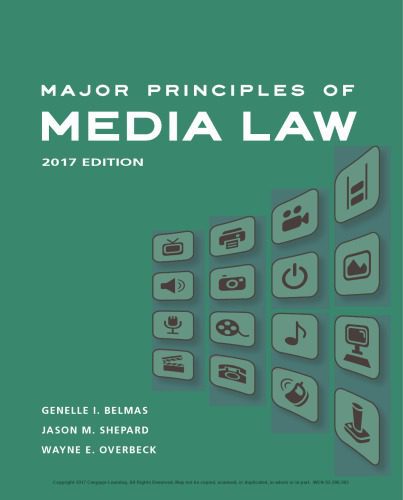 خرید و دانلود نسخه کامل کتاب Major Principles of Media Law_68e56c5ca6a6f.jpeg خرید و دانلود نسخه کامل کتاب Major Principles of Media Law