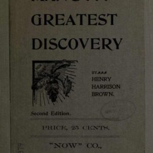 خرید و دانلود نسخه کامل کتاب Man’s greatest discovery Six soul culture essays …