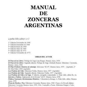 خرید و دانلود نسخه کامل کتاب Manual de zonceras argentinas