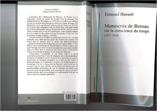 خرید و دانلود نسخه کامل کتاب Manuscrits de Bernau sur la conscience du temps (1917-1918)_68fb5891aa7f3.jpeg خرید و دانلود نسخه کامل کتاب Manuscrits de Bernau sur la conscience du temps (1917-1918)