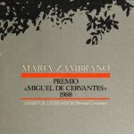 خرید و دانلود نسخه کامل کتاب María Zambrano: Premio Miguel de Cervantes 1988